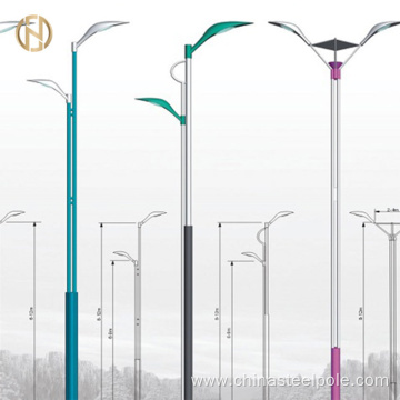 Solar Power Steel Street Light Pole Price